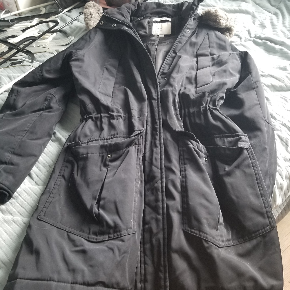 a new day black jacket size M